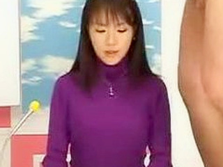 Oriental News Anchors Bang their Way to Stardom in Nippon's Bukkake TV Scene