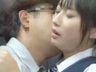 100% Nippon Teen Public Bus Gangbang With Horny Idiots for XXX Porn